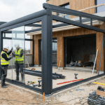 Proiect real de terasă în timpul execuției, analizat și ajustat pe șantier