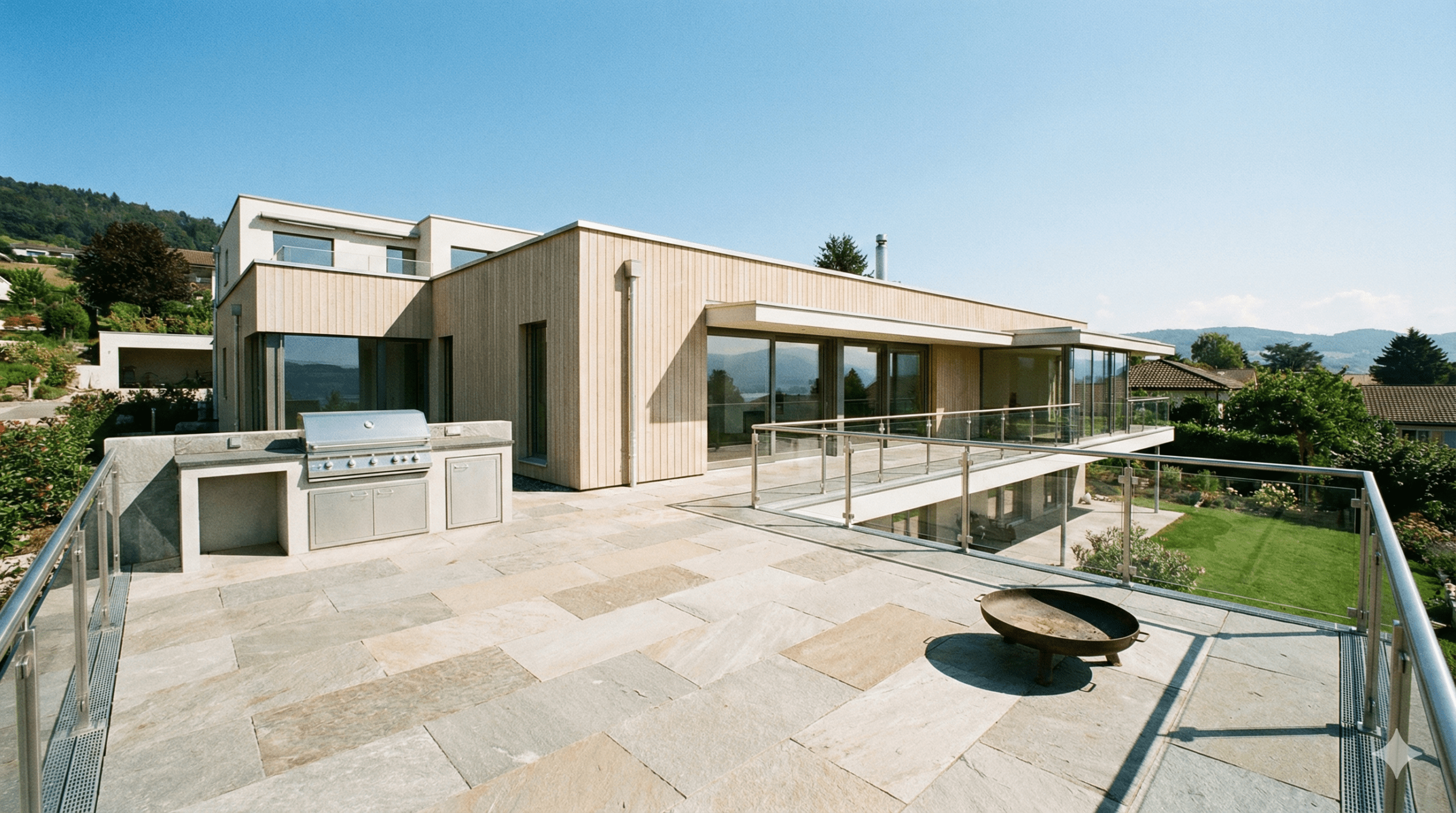 Studiu de caz: pergolă bioclimatică montată într-o curte rezidențială – soluție pentru soare, vânt și utilizare zilnică